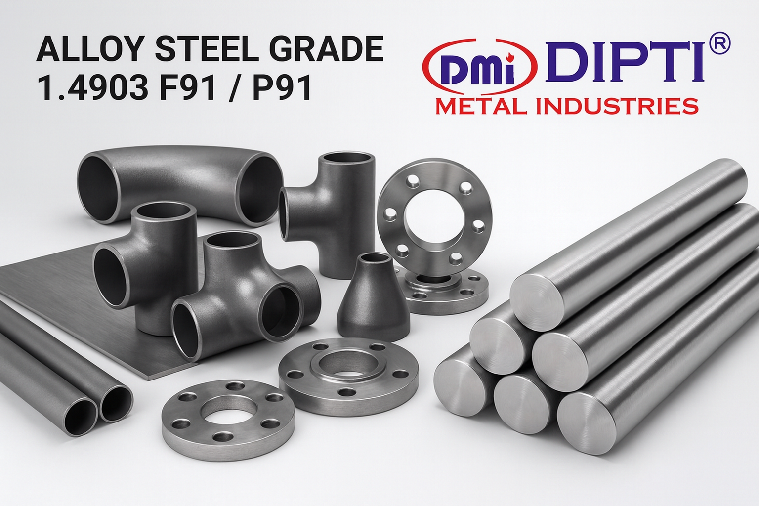 1.4903 (P91 / F91) Alloy Steel Pipes, Fittings & Flanges