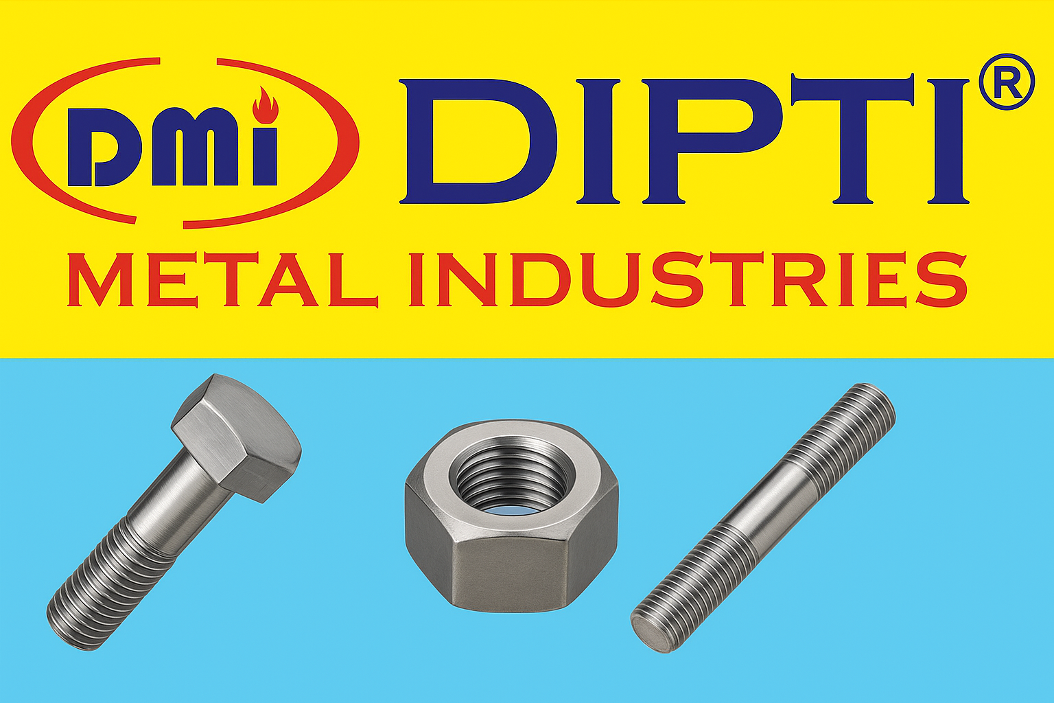 ASTM A193 B6 Stud Bolts, Hex Bolts, Nuts (410 Stainless Steel) Manufacturer, Exporter, Supplier in various sizes and grades