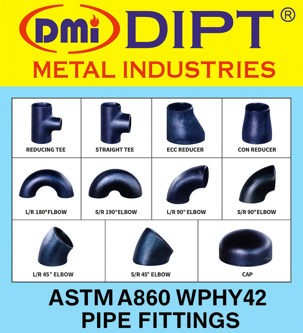 ASTM A860 WPHY42 Pipe Fittings Manufacturer, Exporter, Supplier