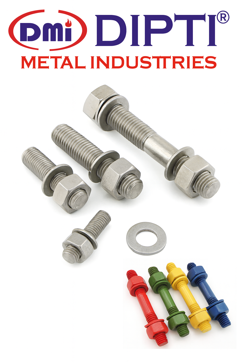 ASTM A193 B8M Stud Bolts Manufacturer, Exporter, Supplier
