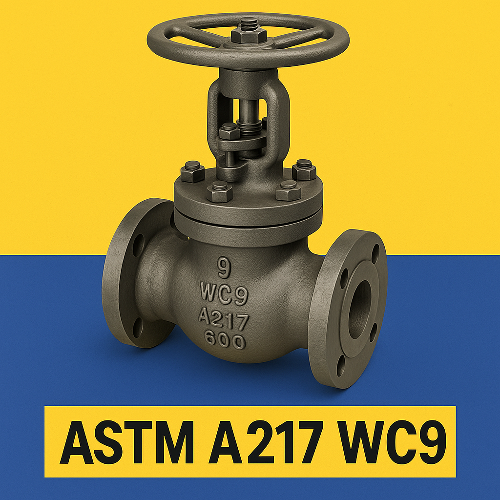 ASTM A217 WC9 Cast Chromium-Molybdenum Steel Gate Valve Manufacturer, Supplier, Exporter from Mumbai, India