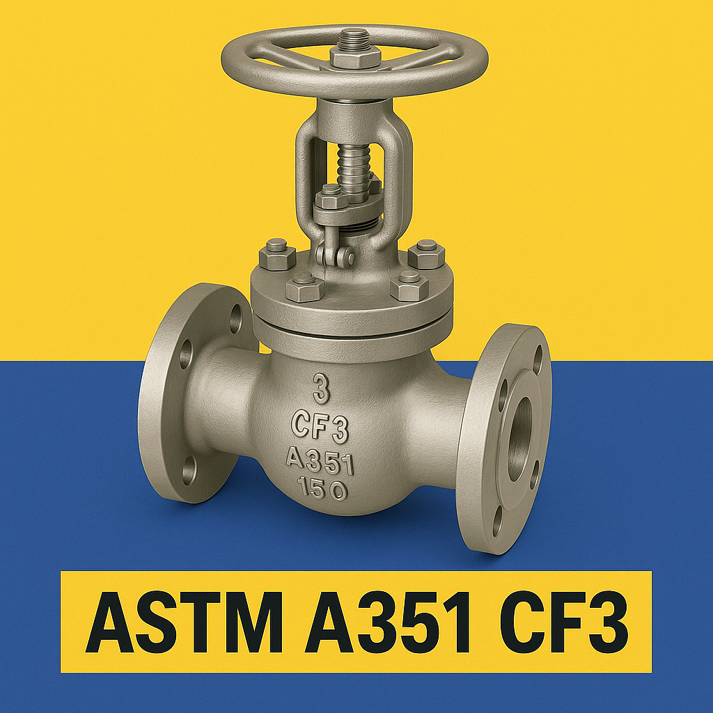ASTM A351 CF3 Cast Stainless Steel Gate Valve Manufacturer, Supplier, Exporter from Mumbai, India