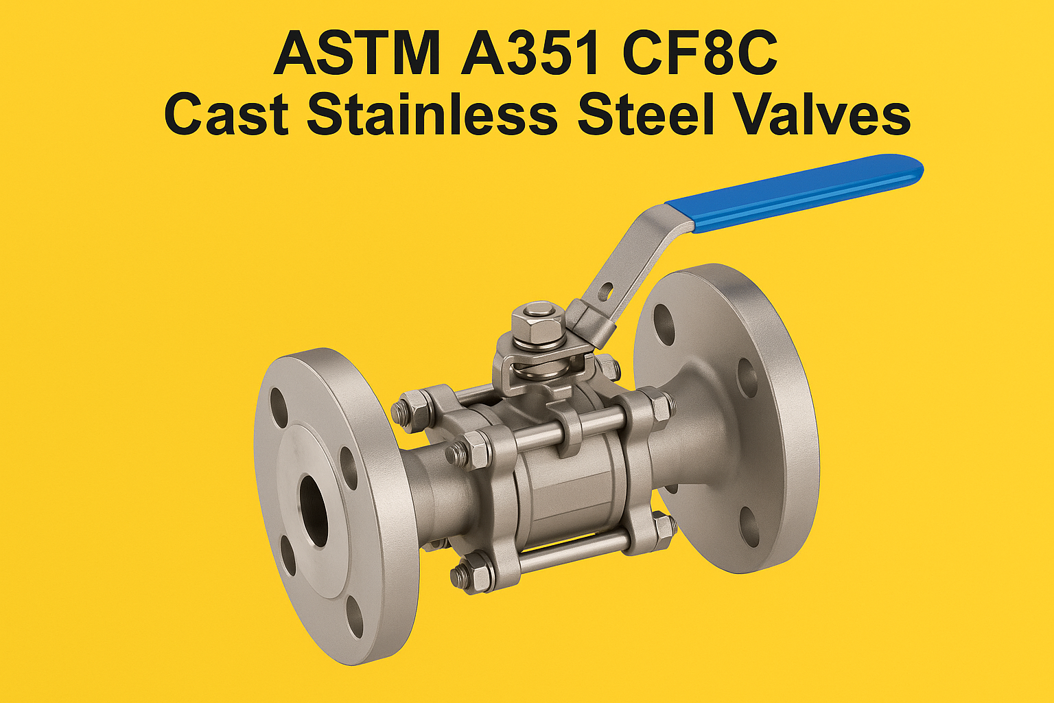 ASTM A351 CF8C Cast Stainless Steel Globe Valve Manufacturer, Supplier, Exporter from Mumbai, India