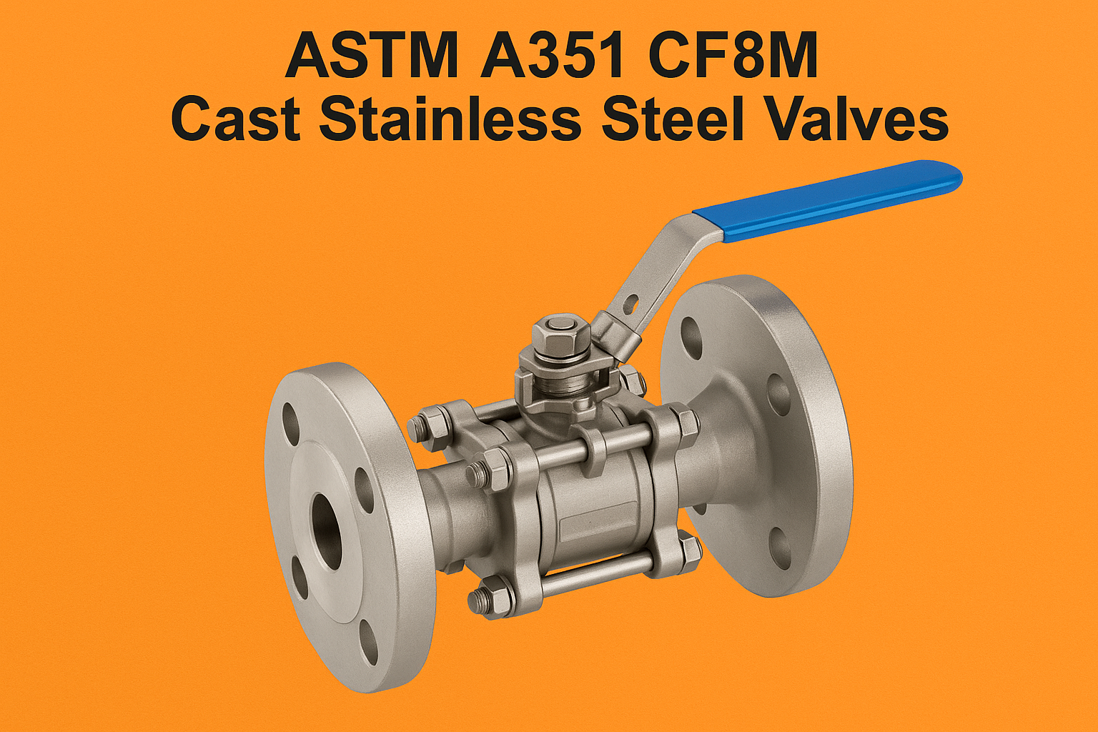 ASTM A351 CF8M Cast Stainless Steel Ball Valve Manufacturer, Supplier, Exporter from Mumbai, India