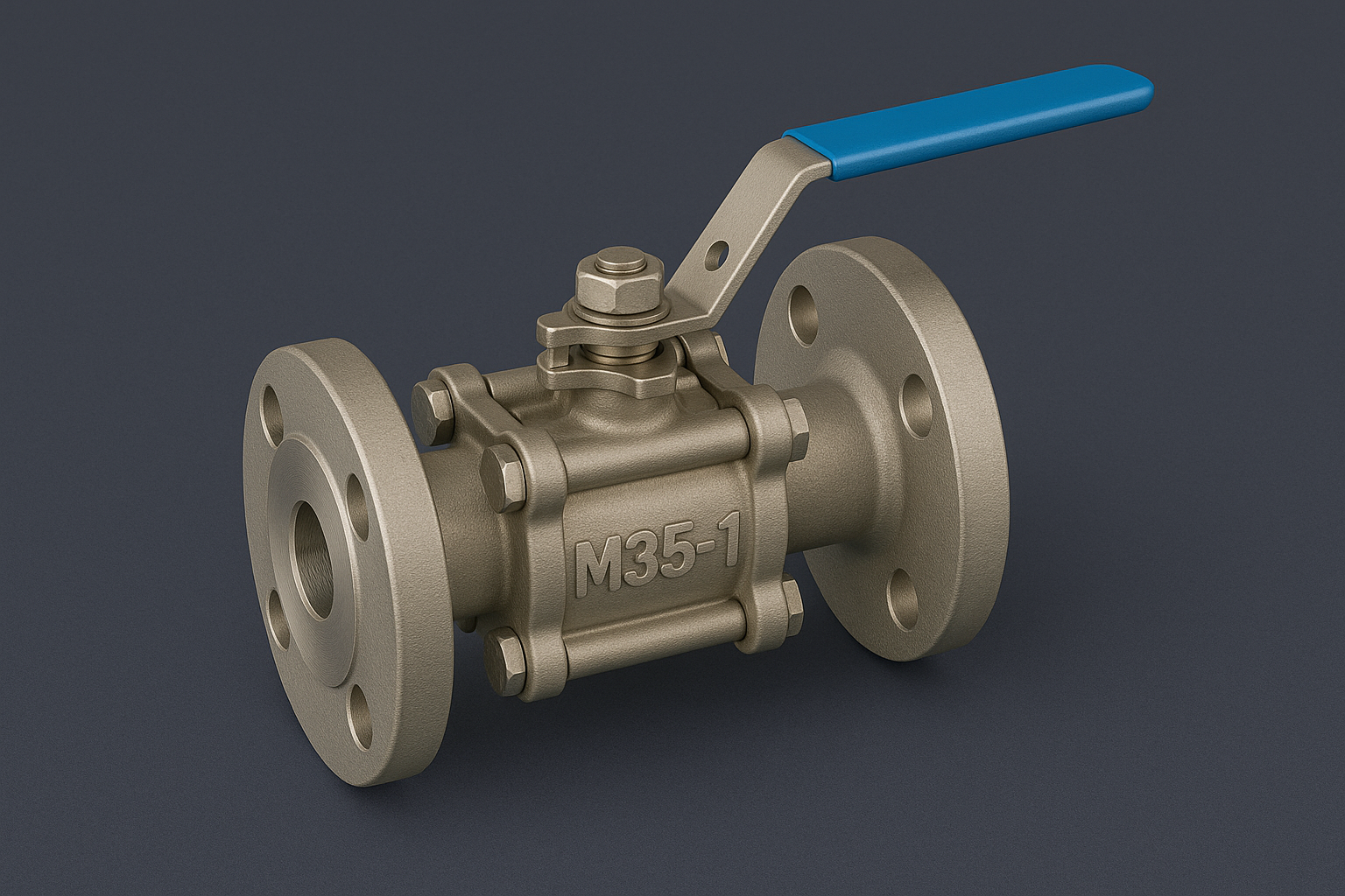 ASTM A494 M35-1 Cast Nickel Alloy (Monel 400) Ball Valve Manufacturer, Supplier, Exporter from Mumbai, India