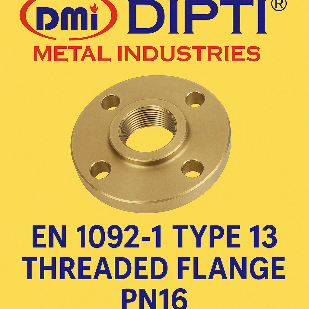 EN 1092-1 Type 13 Threaded Flange PN16