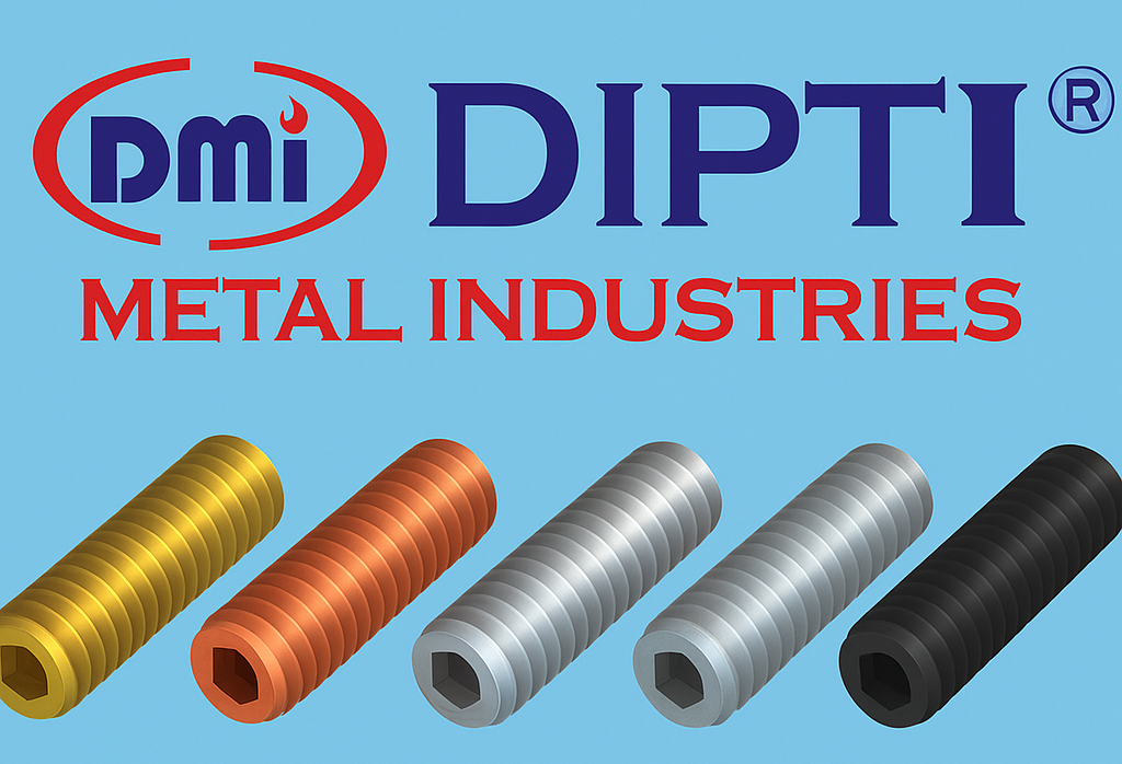 Hex Socket Head Cap Screws (Cup Point Set Screws) DIN 916 Manufacturer, Exporter, Supplier in various grades