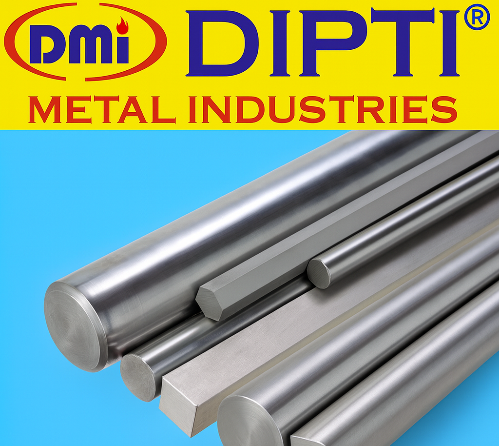 DIPTI Duplex Steel ASTM A276 / UNS S32205 Round, Square, Hex Bars & Rods Manufacturer, Exporter, Supplier from Mumbai, India