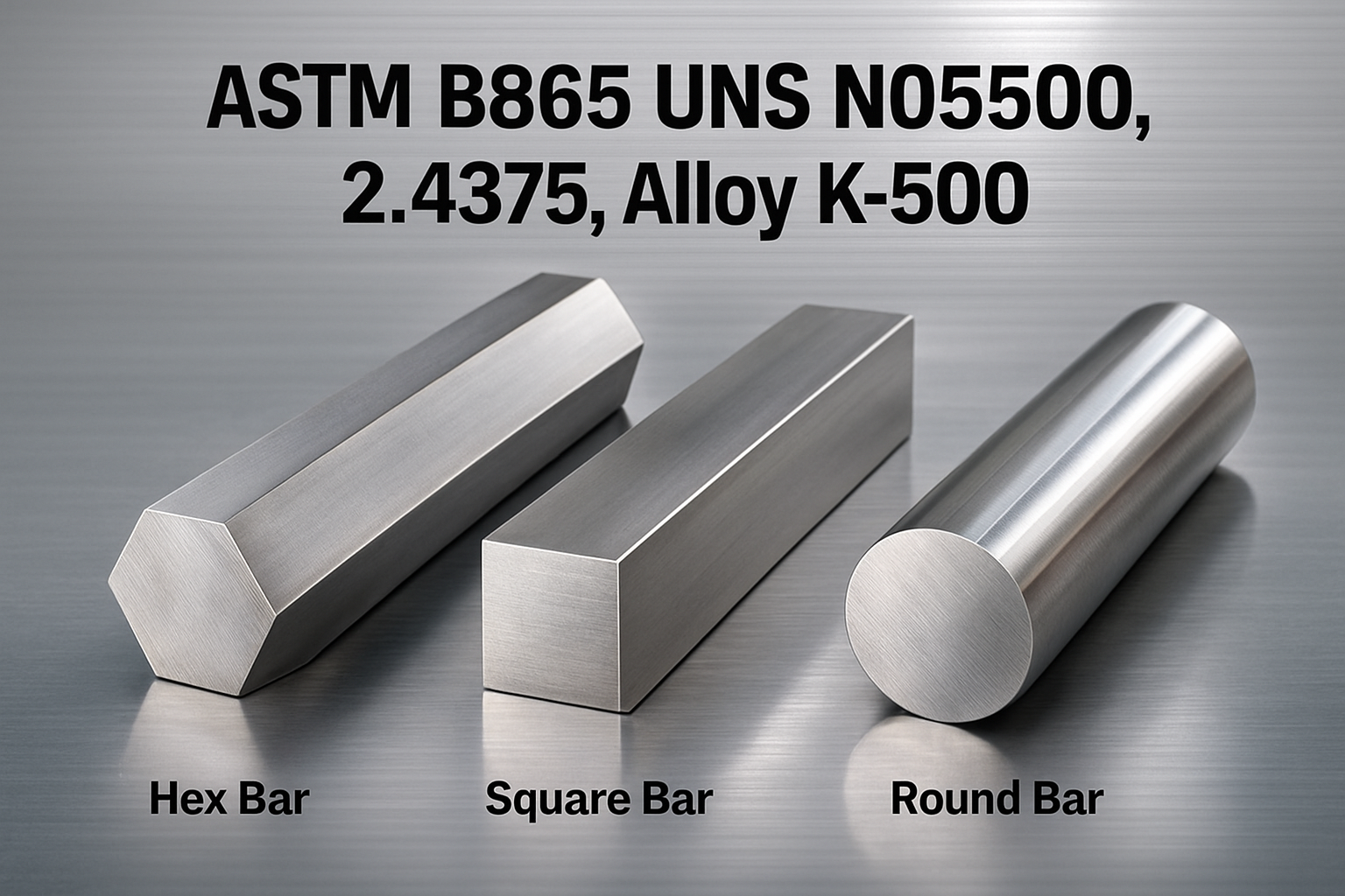 DIPTI DMONELK500 ASTM B865 / UNS N05500 Round, Square, Hex Bars & Rods Manufacturer, Exporter, Supplier from Mumbai, India