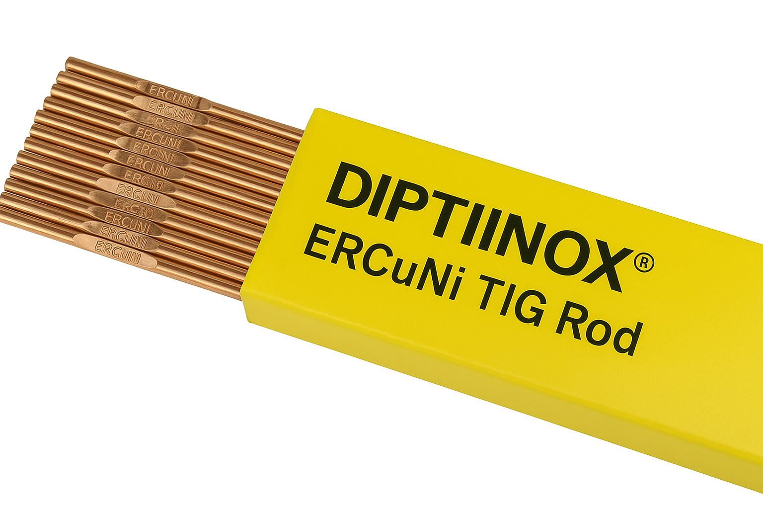 DIPTIINOX ERCuNi TIG Rod AWS A5.7 Copper-Nickel Alloy Filler Metal ERCuNi Manufacturer, ERCuNi Supplier, ERCuNi Exporter from Mumbai, India