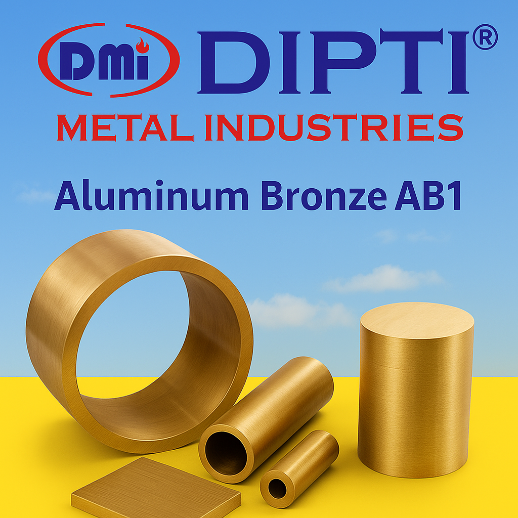 DIPTIAB1 Aluminum Bronze AB1 C95200 Rods, Castings, Bar, Plate, Tube Manufacturer, Exporter, Supplier from Mumbai, India