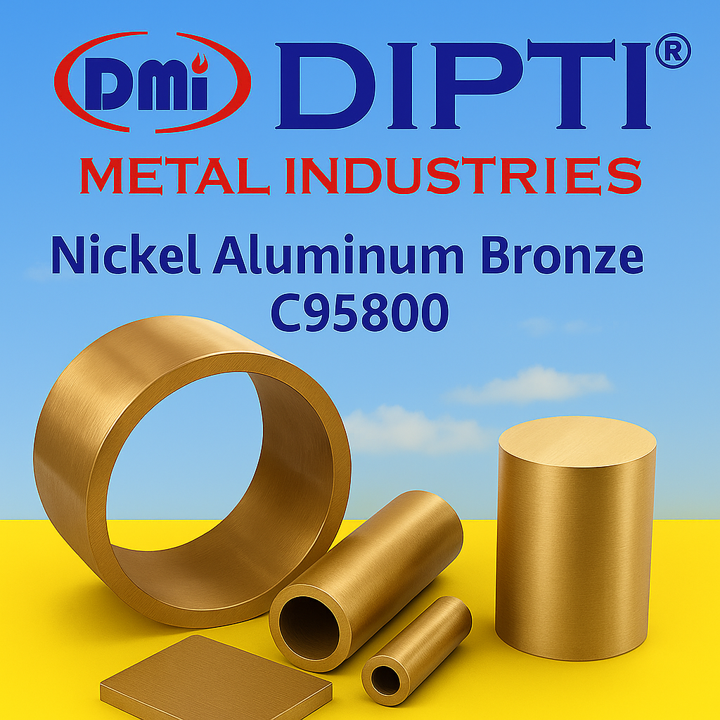 DIPTIAB2 Nickel Aluminum Bronze AB2 C95800 Rods, Castings, Bar, Plate, Tube Manufacturer, Exporter, Supplier from Mumbai, India