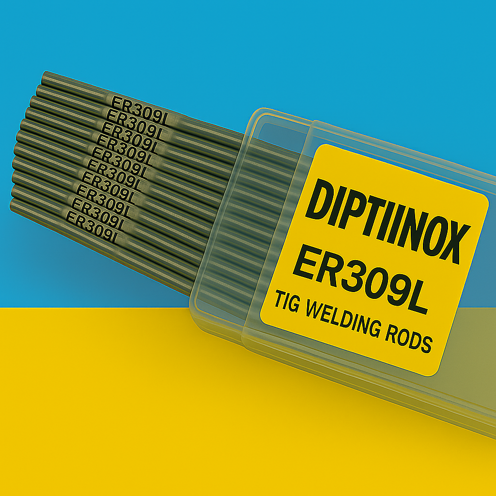 DIPTIINOX ER309L TIG Rod AWS A5.9 Low Carbon Dissimilar Metal Filler ER309L Manufacturer, ER309L Supplier, ER309L Exporter from Mumbai, India
