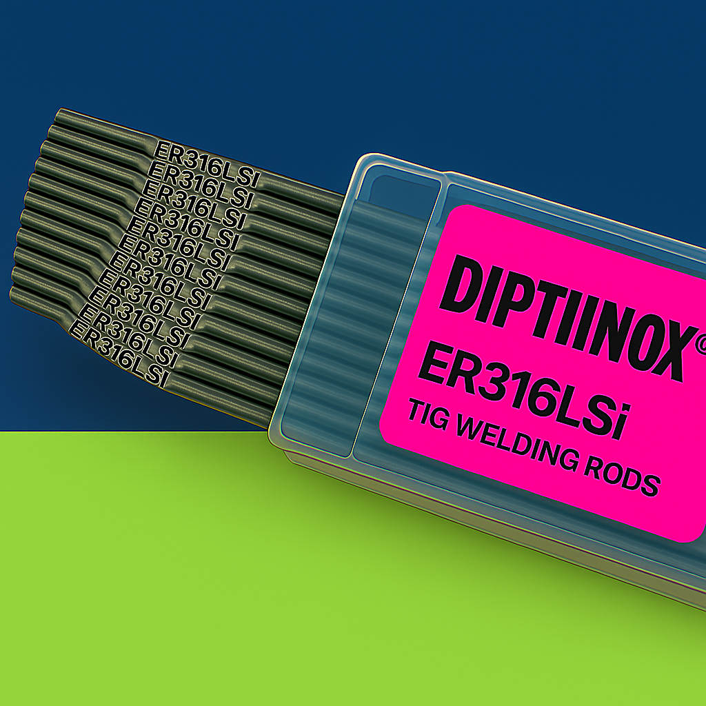 DIPTIINOX ER316LSi TIG Rod AWS A5.9 High Silicon Filler ER316LSi Manufacturer, ER316LSi Supplier, ER316LSi Exporter from Mumbai, India
