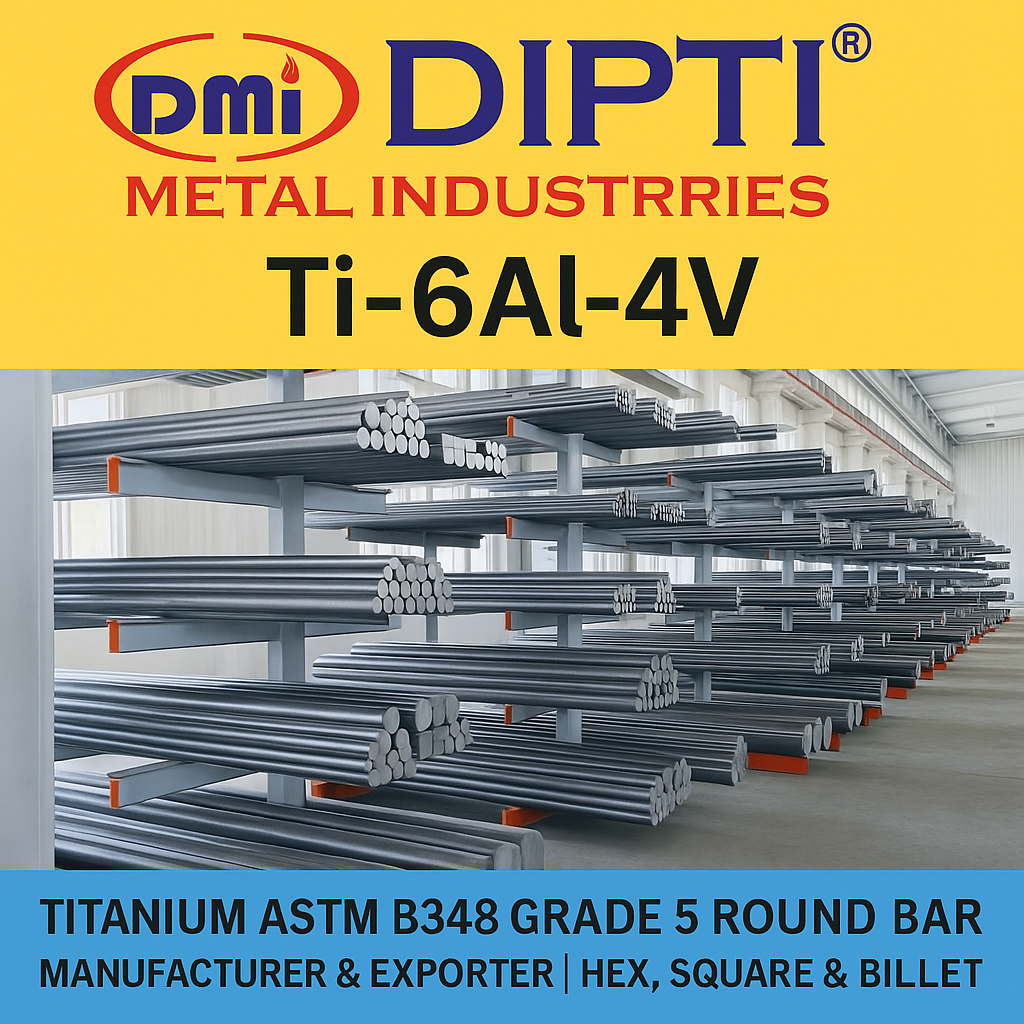 Titanium Grade 5 Round Bar and Hex Rod Manufacturer Mumbai